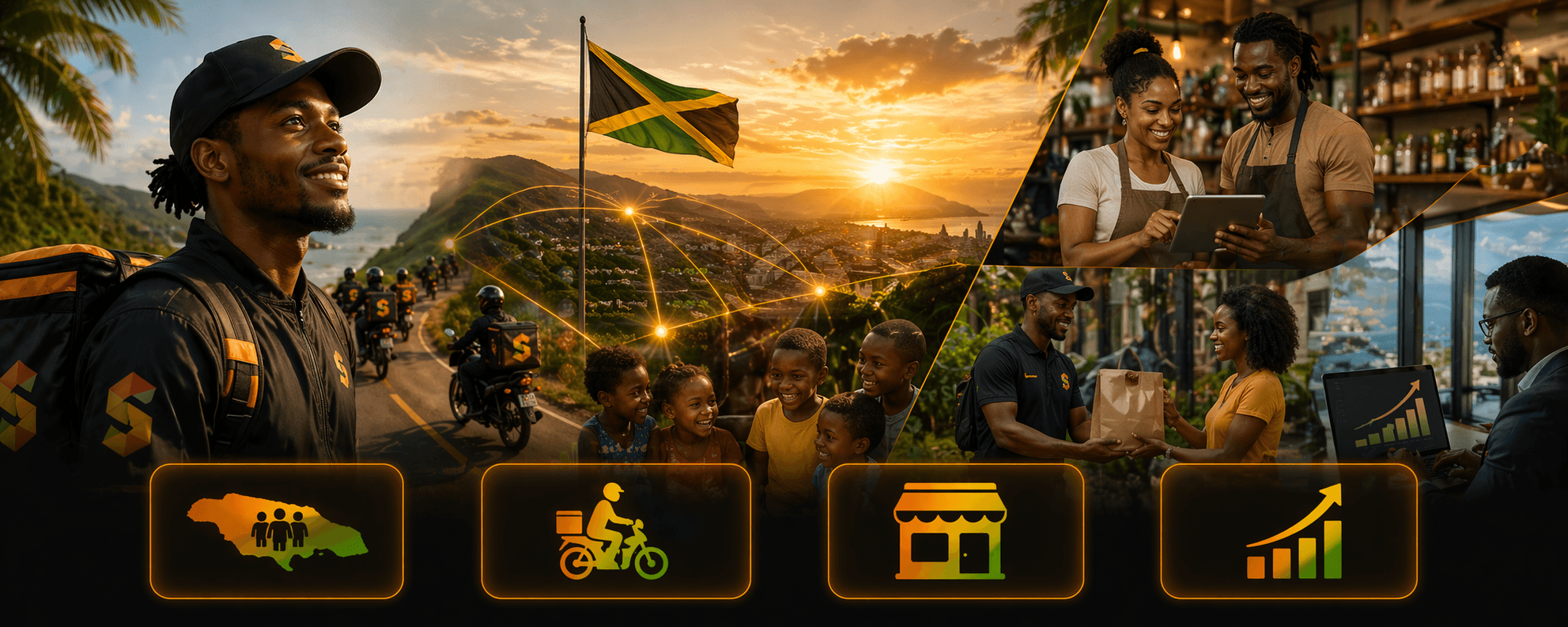 SLYDE Logistics network vision for Jamaica